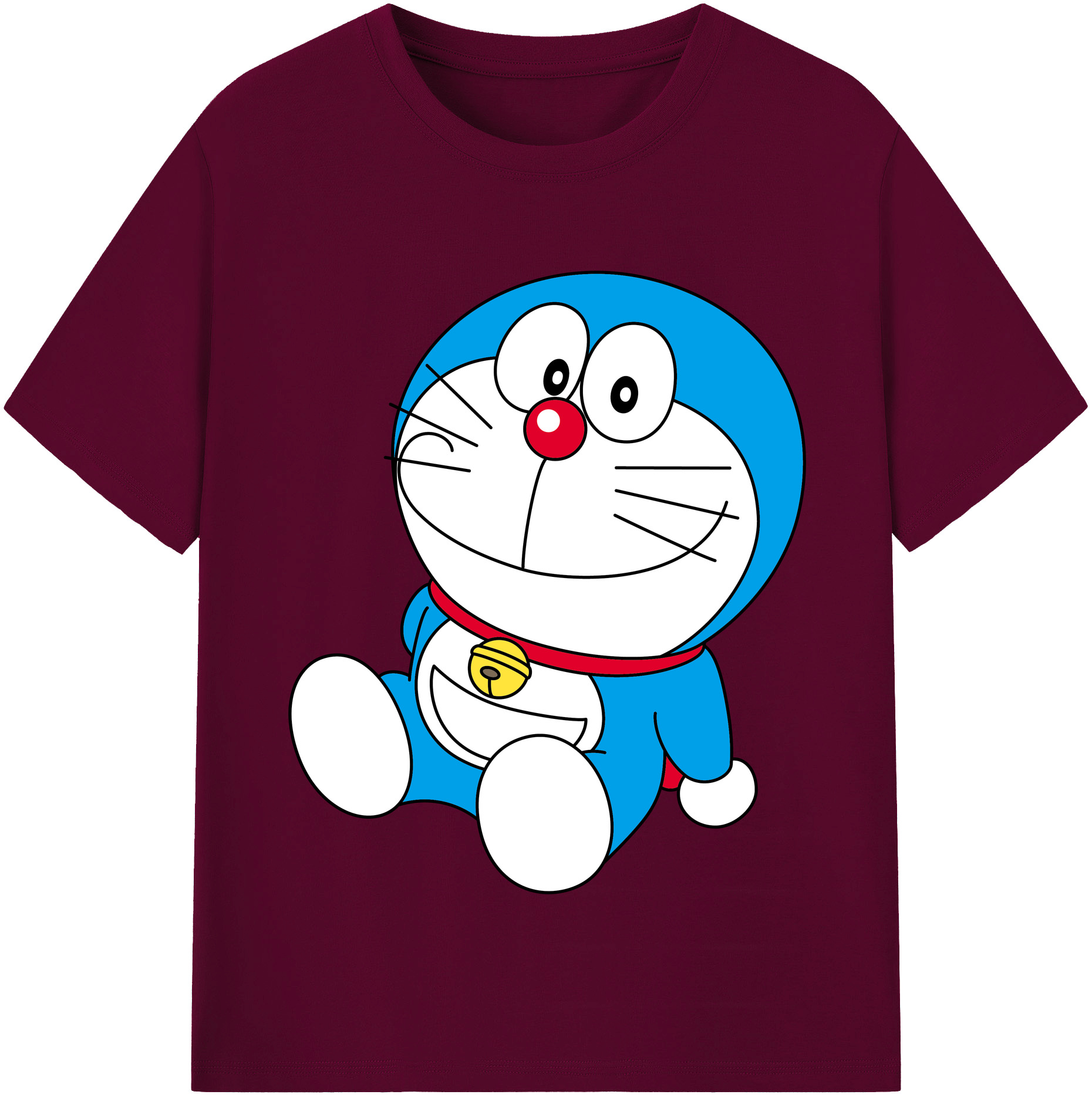 （画像用） ドラえもん Doraemon レディースカジュアルプリントTシャツ（綿100％）